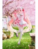 Hatsune Miku Figurine Newley Written Sakura Miku Japanese Cafe Ver Reissue 18 cm
