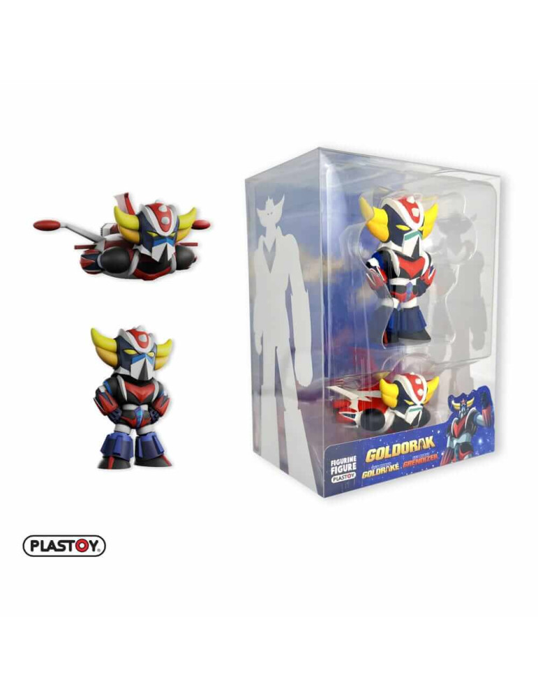 Goldorak pack 2 figurines soucoupe & Goldorak debout 7 cm