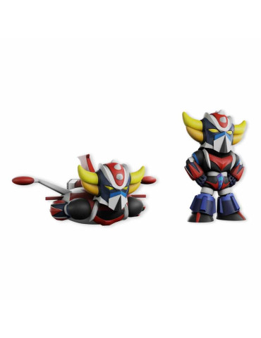 Goldorak pack 2 figurines soucoupe & Goldorak debout 7 cm