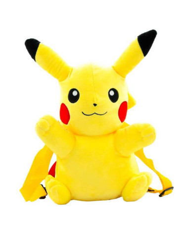 Pokemon Sac A Dos Peluche Pikachu