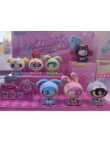 Super Nanas Figurine / Porte clés Flocked Serie 1 6 Blind Boxes