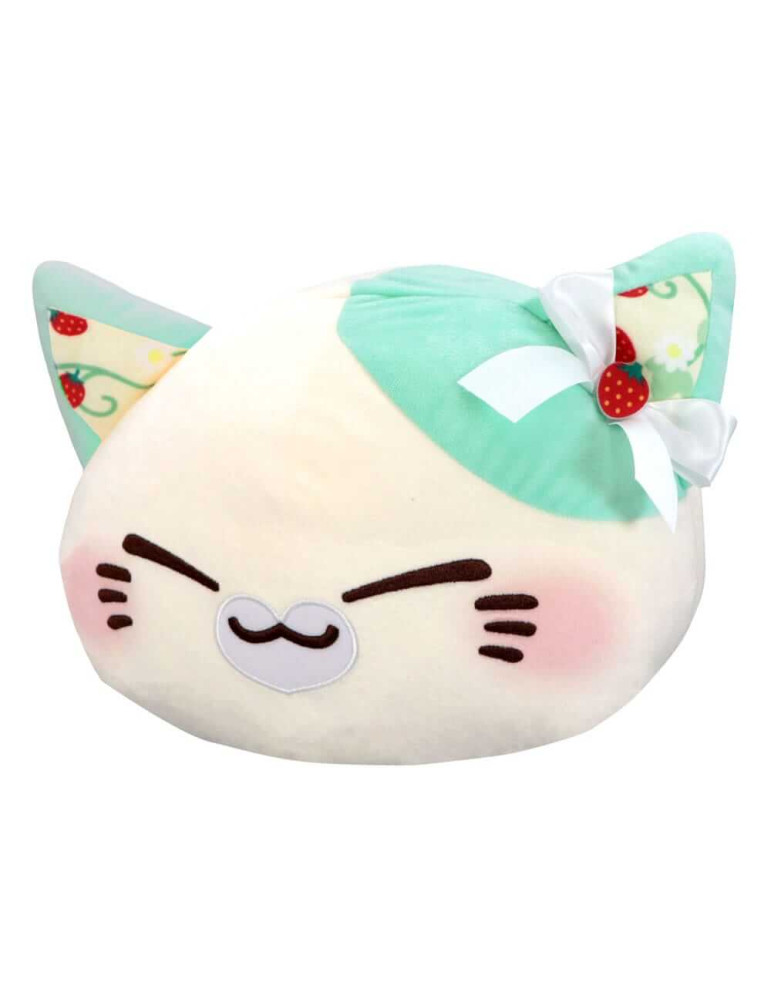 Nemuneko Cat peluche Sweet Big Plush Mint Green 35 cm