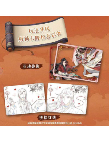 Heaven Official's Blessing - Display Scellé Jeu de cartes à jouer ( Version Chinoise )