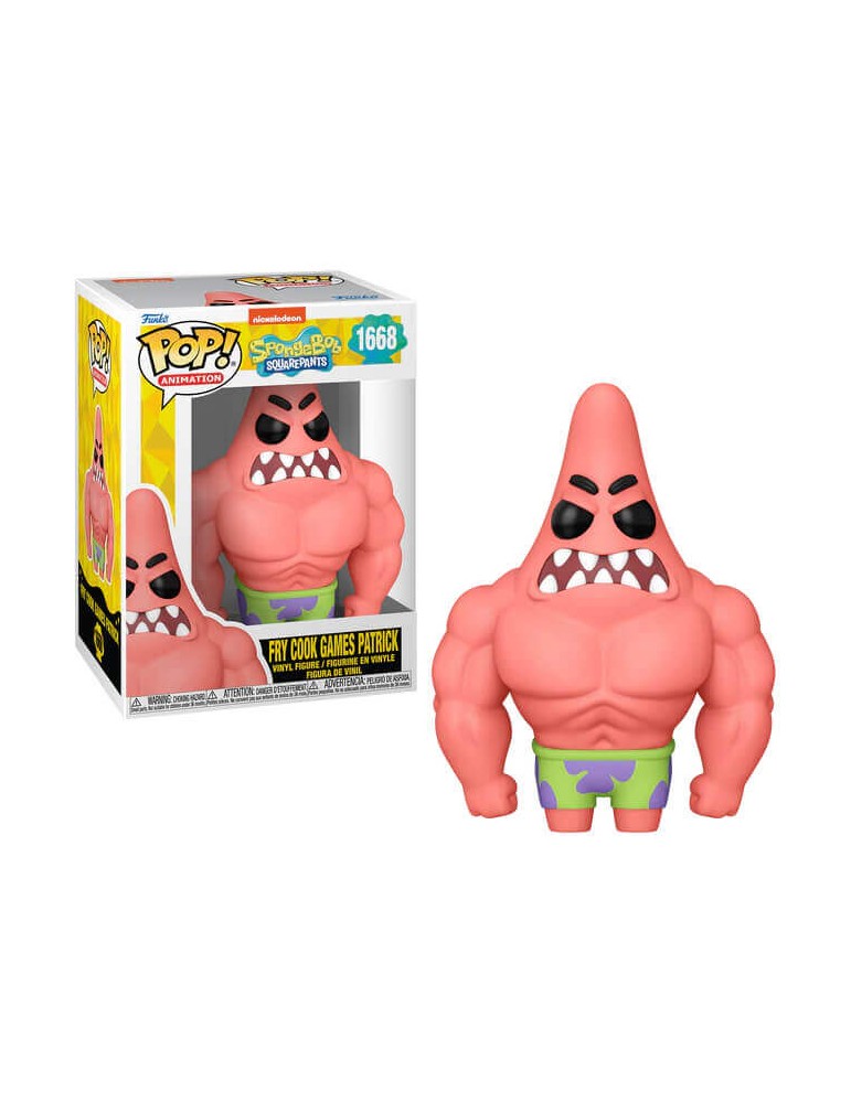 Bob l´éponge 25th Anniversary - Funko Pop 1668 Patrick w/Muscles