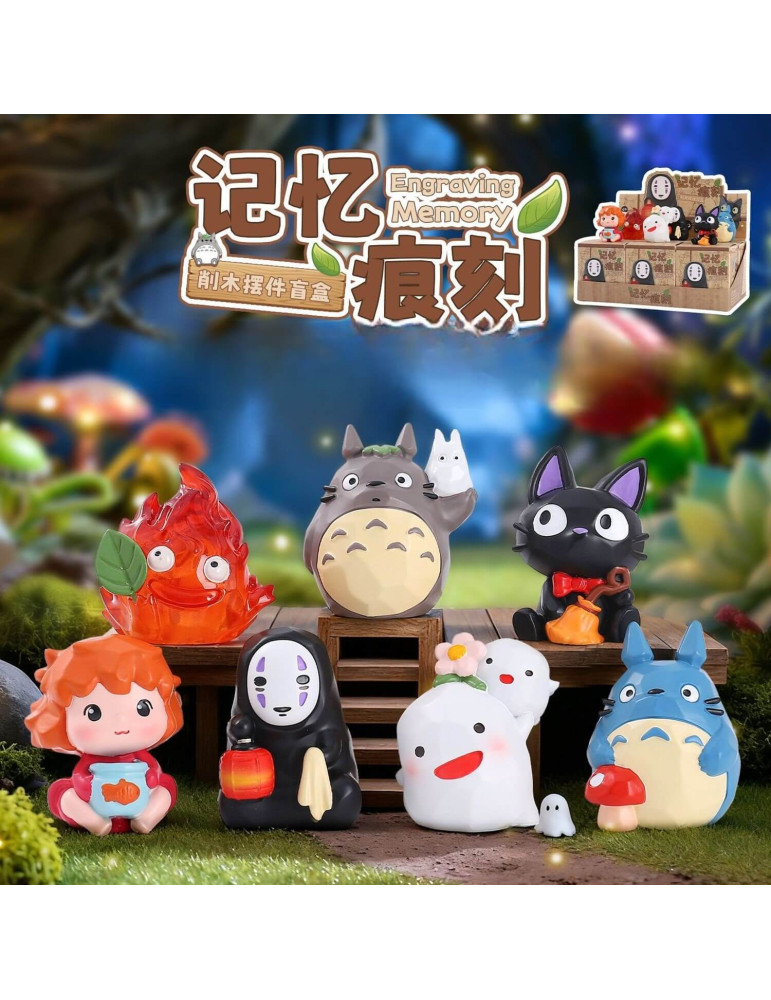 Ghibli - Engraving Memory Figurine Blind Box