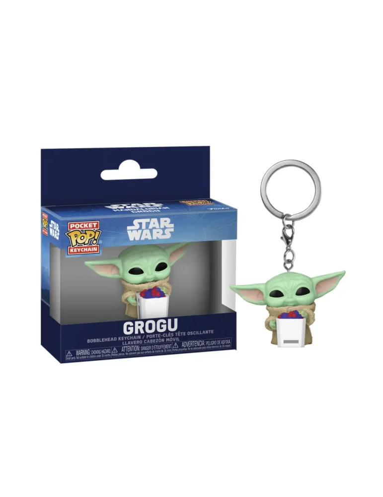 Star Wars The Mandalorian Pocket Pop Grogu With Popcorn