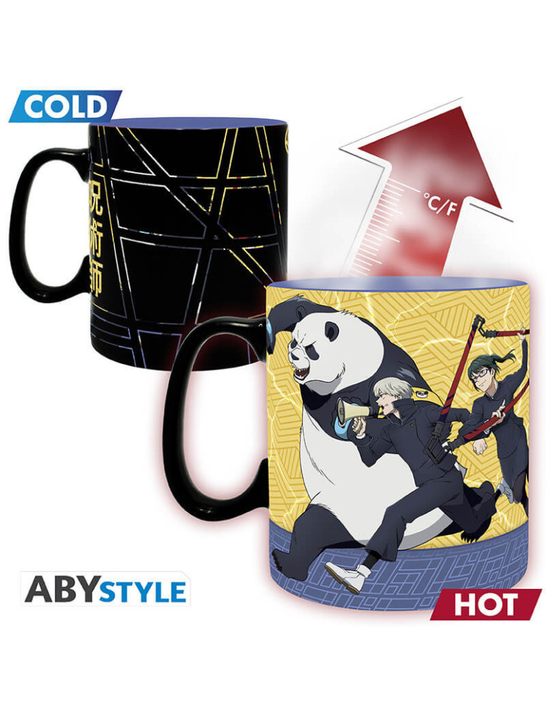JUJUTSU KAISEN - Mug Heat Change - 460 ml - Groupe