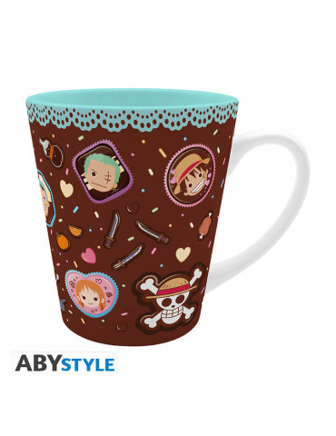ONE PIECE - Mug - 250 ml - Chibi Whole Cake Island