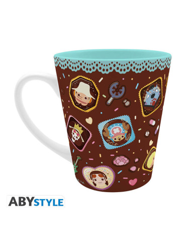 ONE PIECE - Mug - 250 ml - Chibi Whole Cake Island