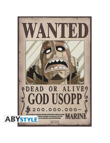 ONE PIECE - Poster "Wanted Usopp New" (52x35)