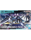 HG -  Gundam GQuuuuuuX - Xavier Gyan Hakuji Packs