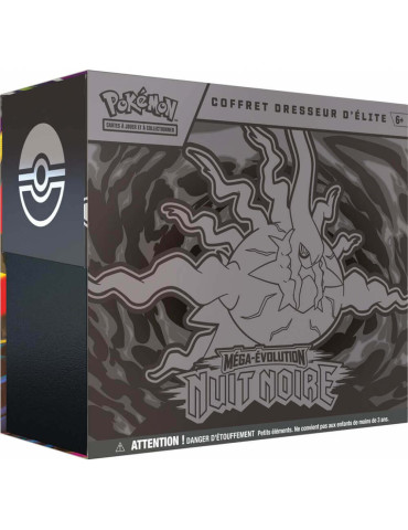 Pokémon JCC : Coffret Dresseur d'Élite Méga-Évolution - ME5 Nuit Noire - FR