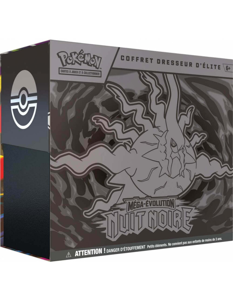 Pokémon JCC : Coffret Dresseur d'Élite Méga-Évolution - ME5 Nuit Noire - FR