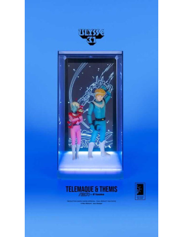 Ulysse 31 Neon figurine 1/9 Telemachus & Themis 20 cm
