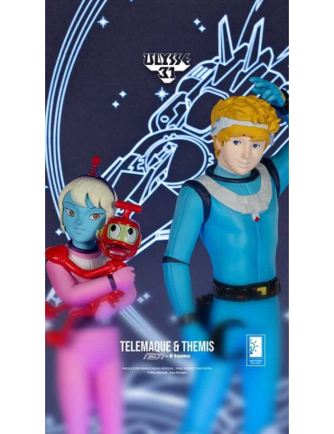 Ulysse 31 Neon figurine 1/9 Telemachus & Themis 20 cm