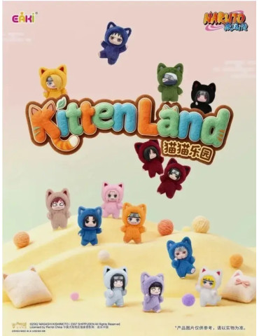 NARUTO SHIPPUDEN - 2 Plushes Dolls Keychains EAKI Kitttenland Blind Boxes