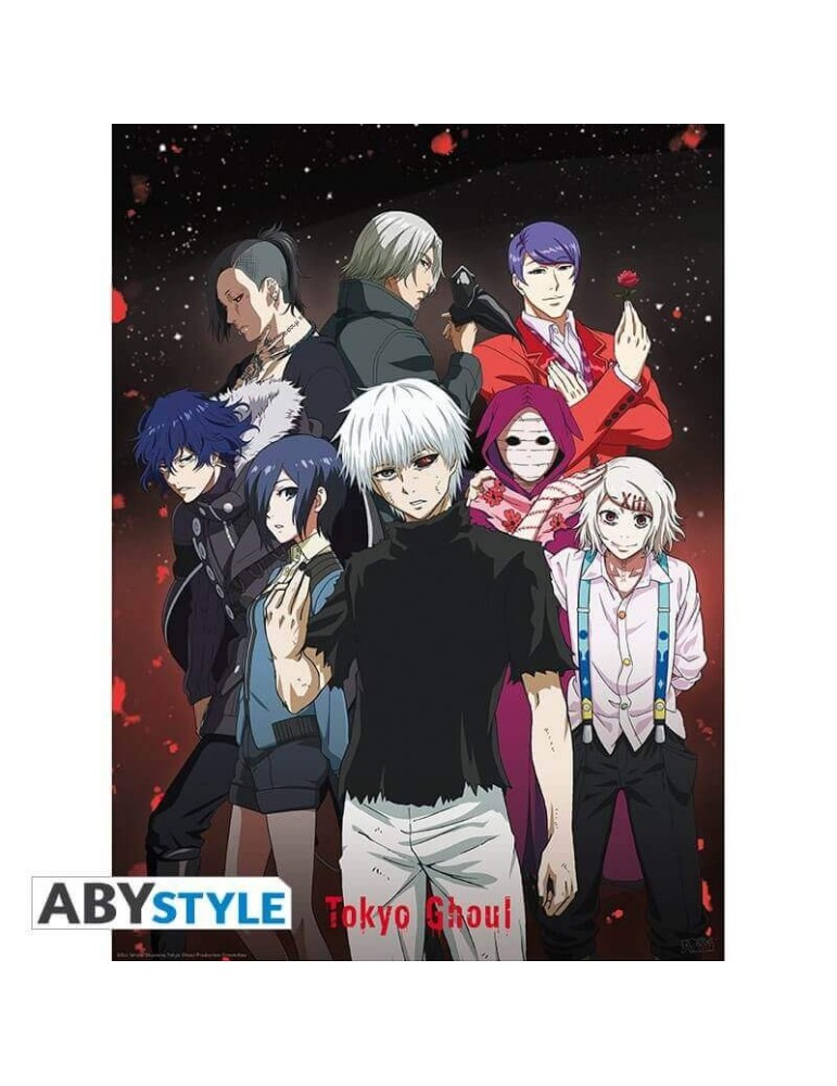 TOKYO GHOUL - Poster "Groupe" (52x38)