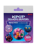 KPop Demon Hunters pack 5 badges
