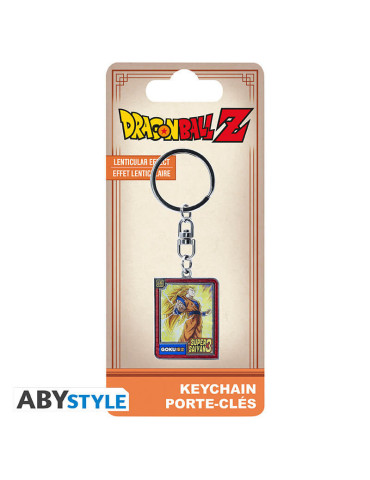 DRAGON BALL - Porte-clés Lenticular - DBZ/Goku Super Saiyan 3
