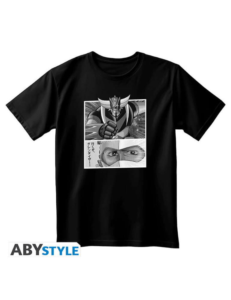 GRENDIZER - Tshirt noir unisexe - Goldorak & Actarus