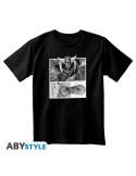 GRENDIZER - Tshirt noir unisexe - Goldorak & Actarus