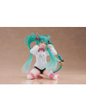 Hatsune Miku Figurine Desktop Cute Hatsune Miku Cat Ear T-Shirt Ver 13 cm