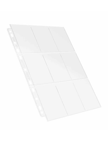 Ultimate Guard 9-Pocket Pages Top-Loading (100) - Transparent