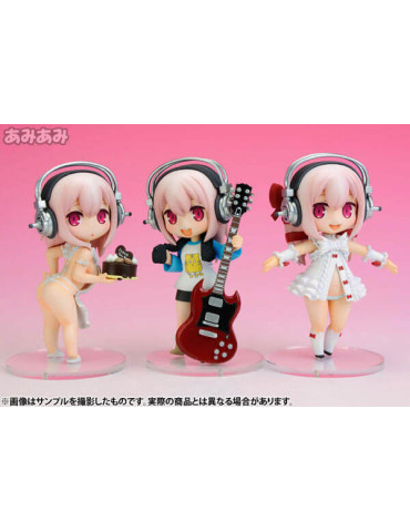 Super Sonico Figurine Collection x Mota Choco Ochi Set