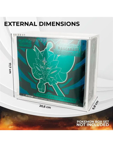 Acrylic Case Magnetic Pokemon ETB