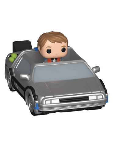 Retour vers le futur Bitty POP! Rides Vinyl figurine Marty McFly and Time Machine