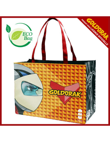 Goldorak Sac Cabas Reutilisables Eco Bag Actarus 50 x 40 x 20 cm