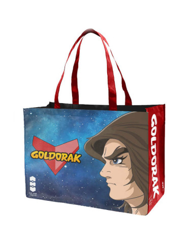 Goldorak Sac Cabas Reutilisables Eco Bag Actarus 50 x 40 x 20 cm