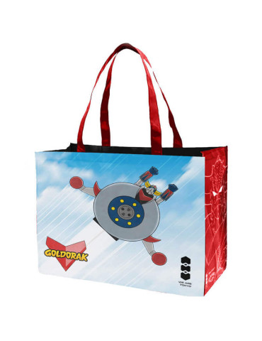 Goldorak Sac Cabas Reutilisables Eco Bag Spazer 50 x 40 x 20 cm