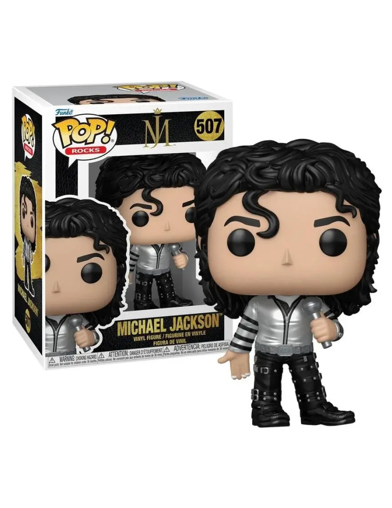 Rocks - Funko Pop 507 Michael Jackson Bad Tour (MT)