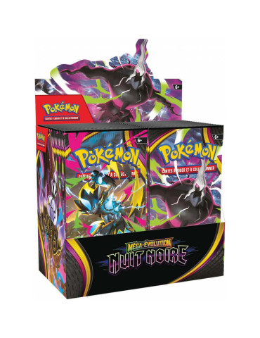 Pokémon - Display Scellé 36 Boosters Mega Evolution 05 - Nuit Noire ( Version Française )