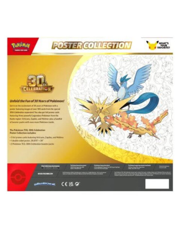 Pokémon 30th Celebration Premium Poster Collection ( English Éditon )