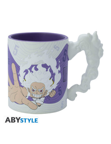 ONE PIECE - Mug 3D anse - Luffy Gear 5th