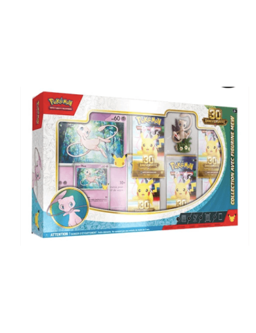 Pokémon · 30e Anniversaire - Coffret Figurine Mew - FR