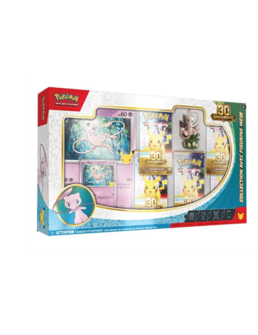 Pokémon · 30e Anniversaire - Coffret Figurine Mew - FR