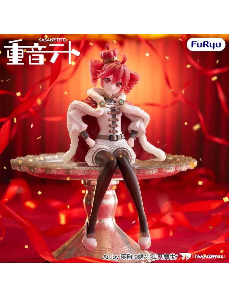 Vocaloid Figurine Noodle Stopper Kasane Teto King Ver 15 cm