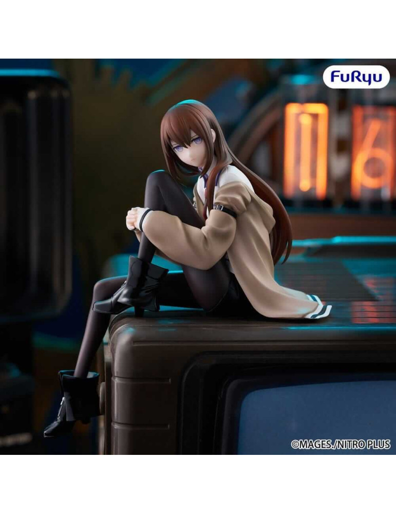 Steins Gate Figurine Noodle Stopper Kurisu Makise 14 cm