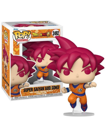 Dragon Ball Super - Funko Pop 2492 Goku ( Red )