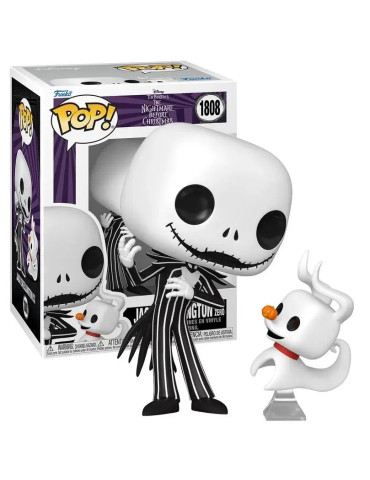 L´étrange Noël de Mr Jack - Funko Pop 1808 Jack & Zero