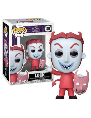 L´étrange Noël de Mr Jack - Funko Pop 1811 Lock (GLOW)