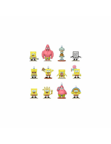SpongeBob SquarePants présentoir figurine 25th Anniversary Blind Box 5 cm
