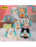 Vocaloid - Hatsune Miku + Bubbletea série Plush Doll Keychain Plush Doll Keychain