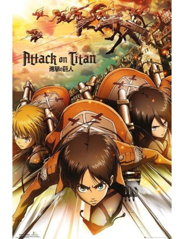 L'ATTAQUE DES TITANS - posters Attack 61 x 91 cm