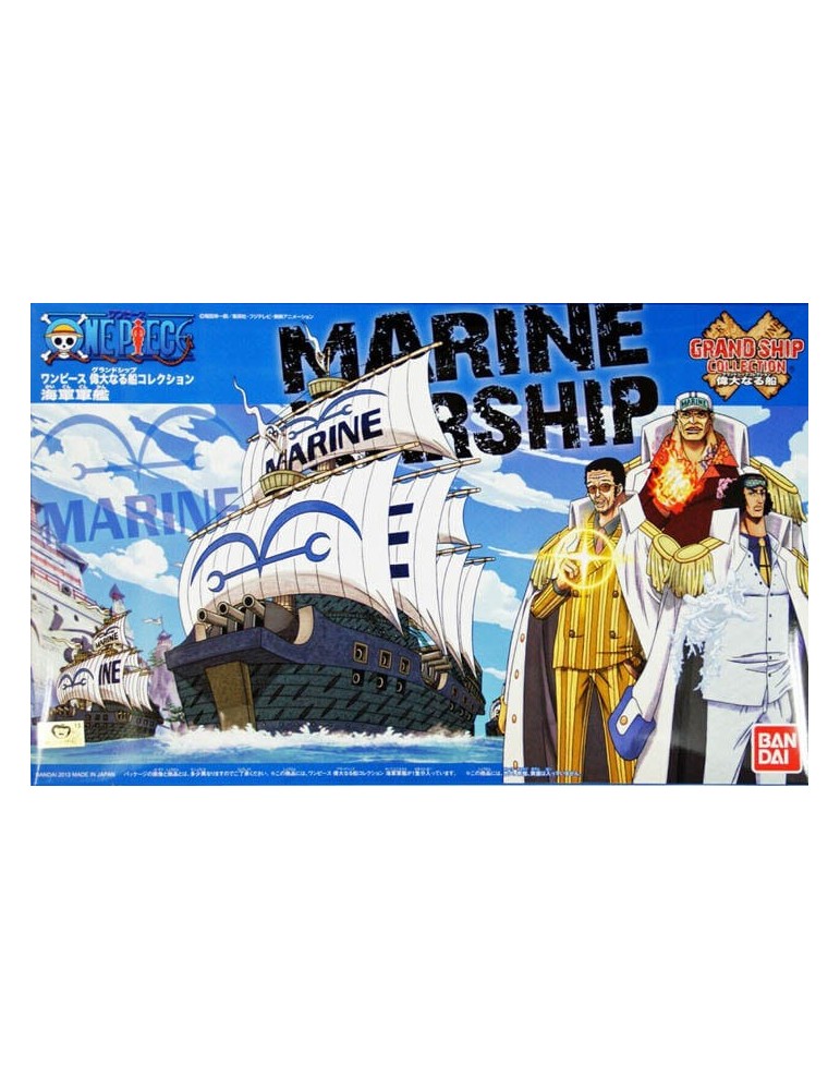 One Piece Maquette Grand Ship Collection 07 Marine Ship 15 cm